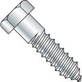 Kanebridge 3/8X6  Hex Lag Screw Zinc Gimlet Point, Pkg of 100 3796L